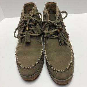 Ugg ankle boots green